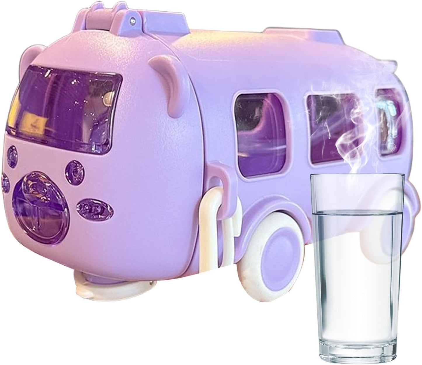 πβ¨ Cute Bus Shape Water Bottle for Kids β 500ml β¨π