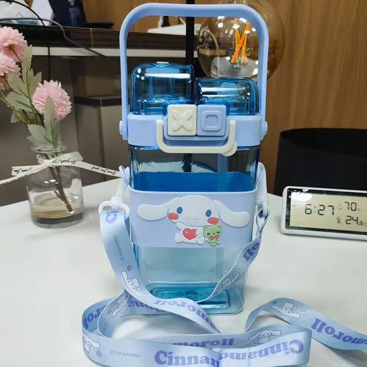 Sanrio Two Way 2 In 1 Partition Water Bottle