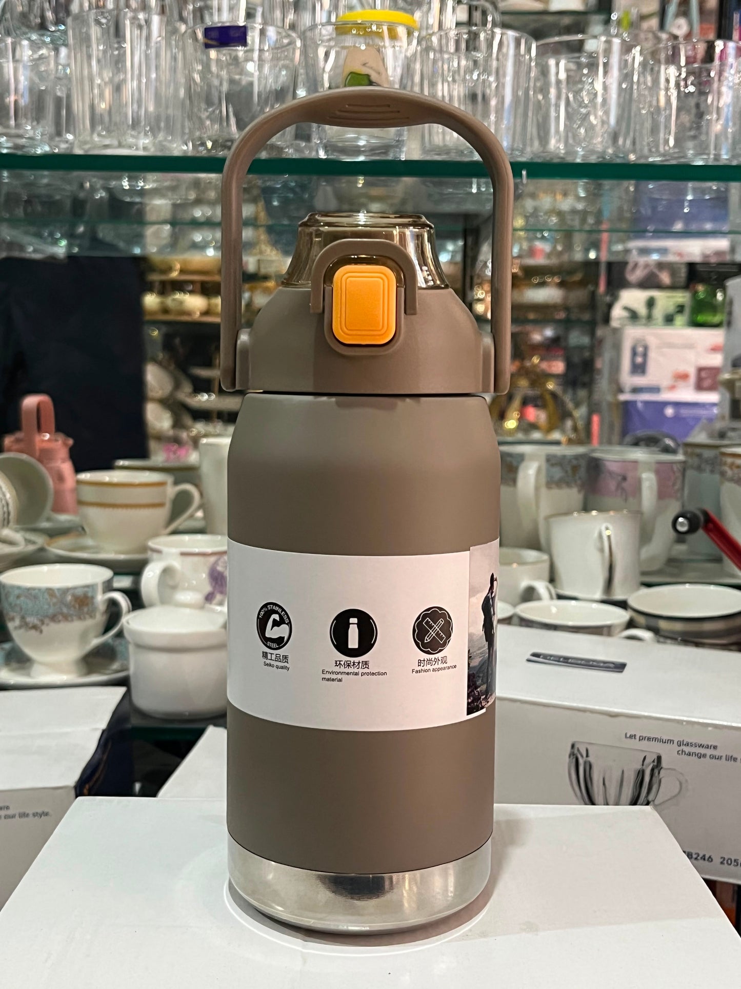 🏷️ Vilora Premium Stainless Steel Vacuum Insulated Water Bottle with Handle