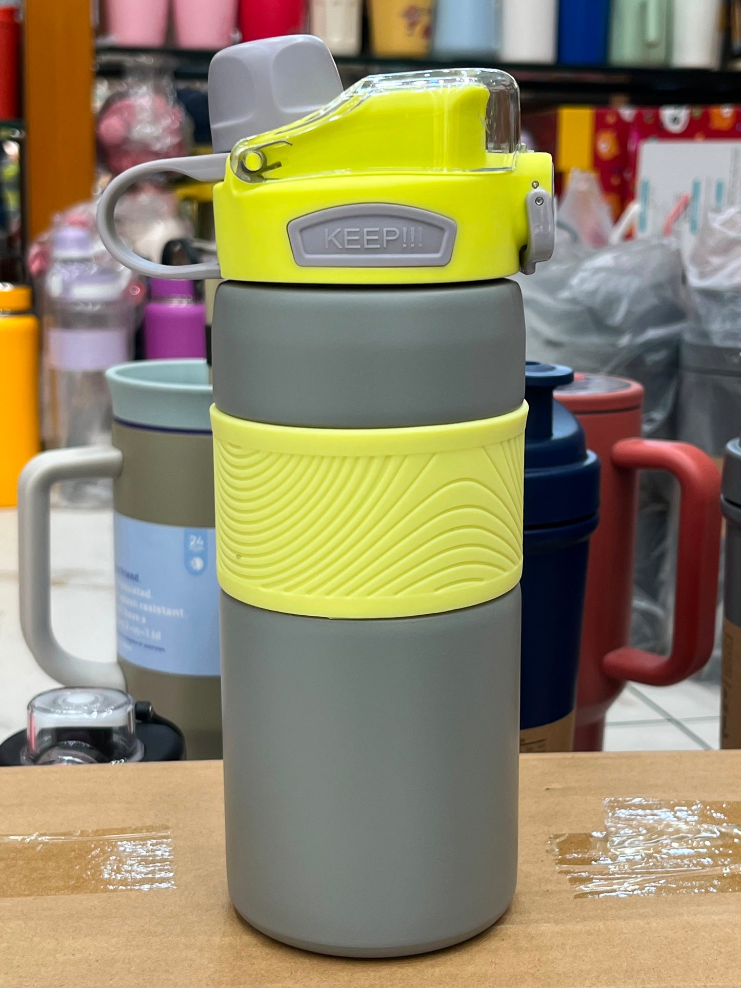 🏷️ Vilora Premium Leak-Proof Sports Water Bottle – Flip Lock Hydration Bottle