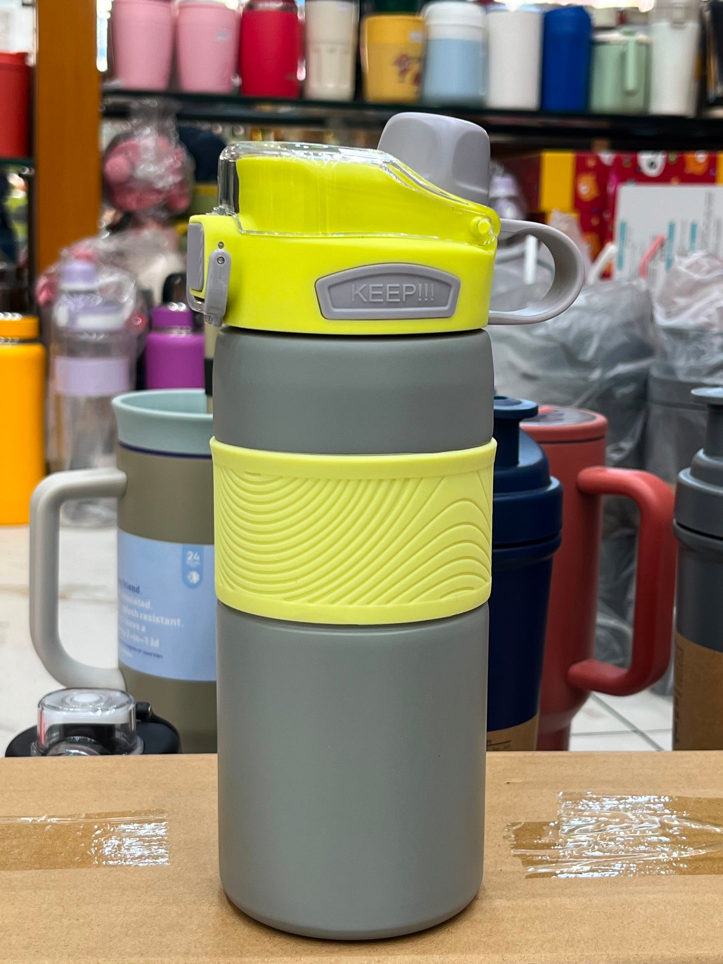 🏷️ Vilora Premium Leak-Proof Sports Water Bottle – Flip Lock Hydration Bottle
