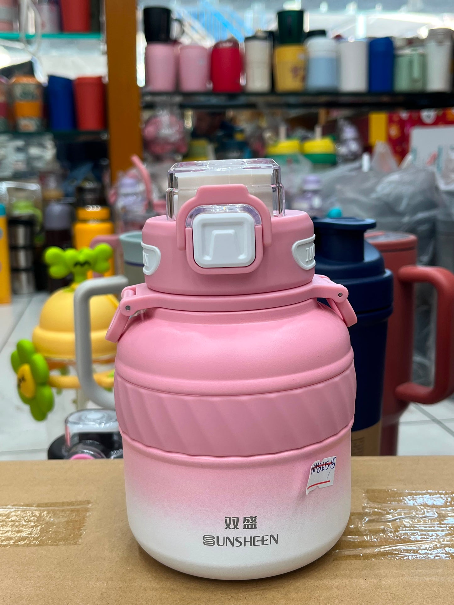 🩵 Vilora Premium Motion Sports Water Bottle – Large Capacity Leak-Proof Bottle with Carry Strap 🌊