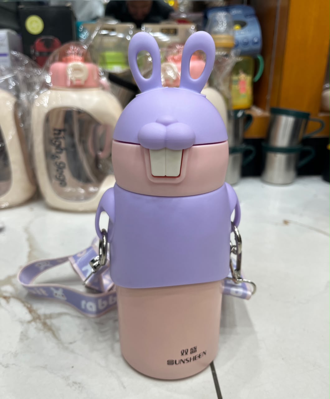 🌟 SUNSHLEN Premium Vacuum Insulated Stainless Steel Water Bottle | 500ml