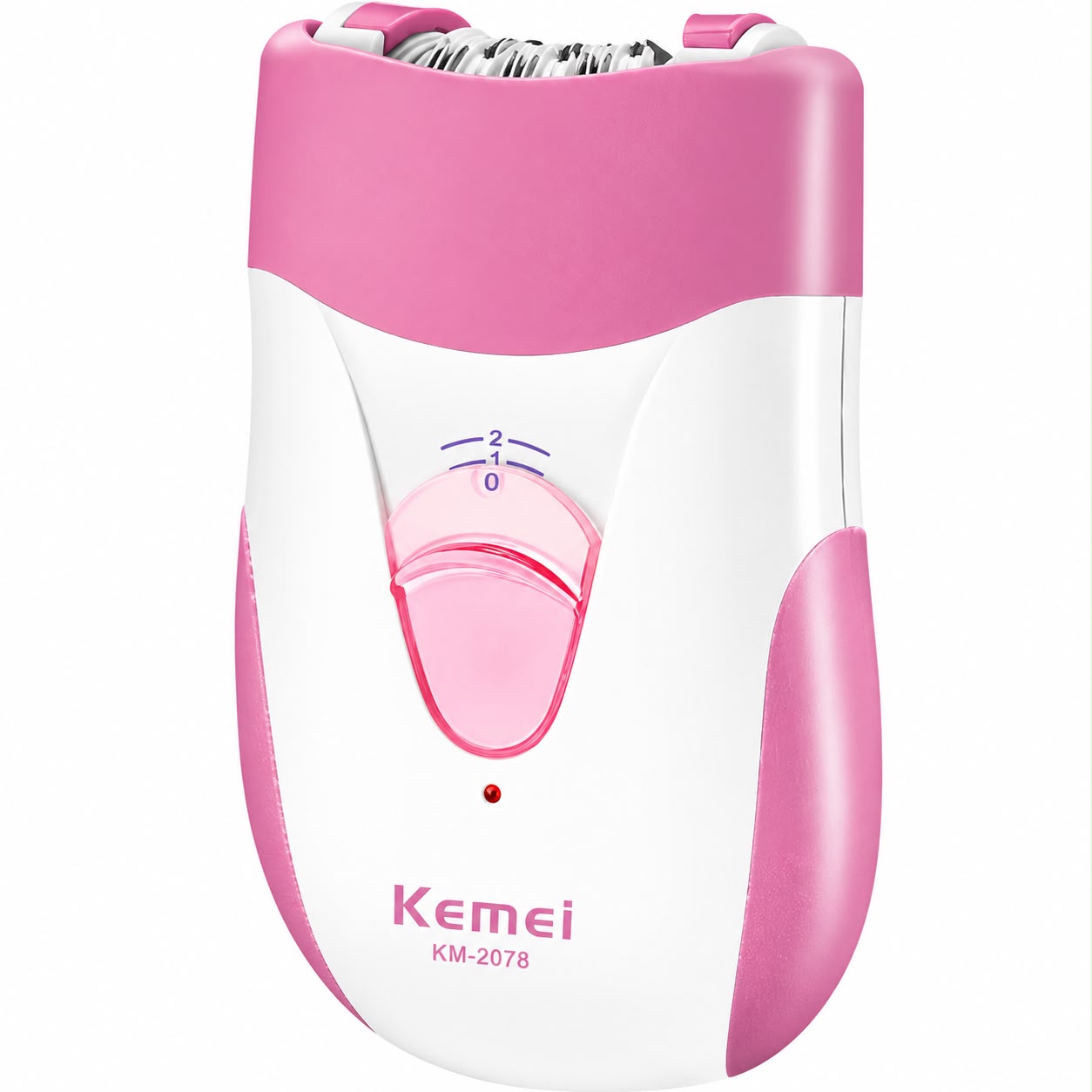 Kemei KM-519A USB Rechargeable Lady Epilator & Shaver | 2 Speed Hair Removal Machine
